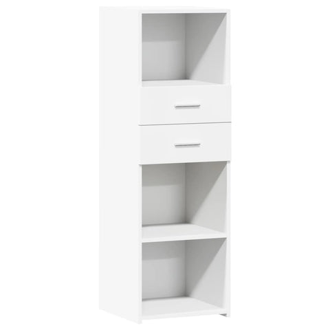 vidaXL Highboard Weiß 40x42,5x124 cm Holzwerkstoff