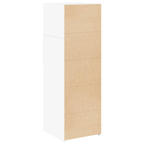 vidaXL Highboard Weiß 40x42,5x124 cm Holzwerkstoff