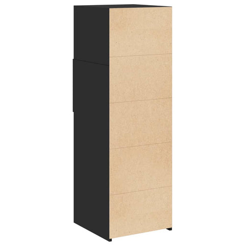 vidaXL Highboard Schwarz 40x42,5x124 cm Holzwerkstoff