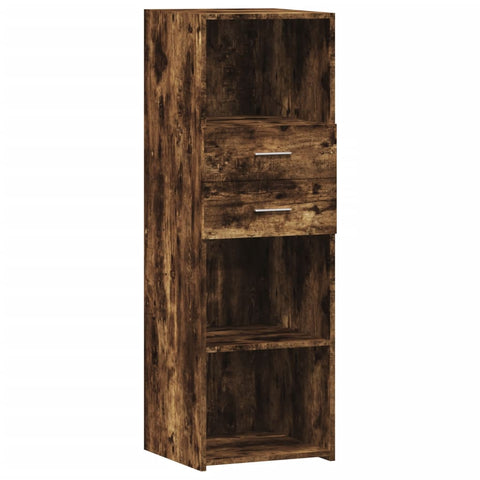 vidaXL Highboard Räuchereiche 40x42,5x124 cm Holzwerkstoff