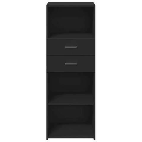 vidaXL Highboard Schwarz 45x42,5x124 cm Holzwerkstoff