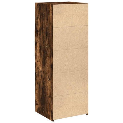 vidaXL Highboard Räuchereiche 45x42,5x124 cm Holzwerkstoff