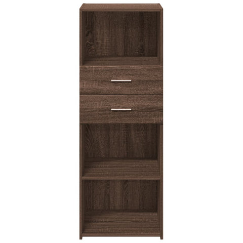 vidaXL Highboard Braun Eichen-Optik 45x42,5x124 cm Holzwerkstoff