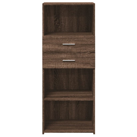 vidaXL Highboard Braun Eichen-Optik 50x42,5x124 cm Holzwerkstoff