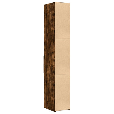 vidaXL Highboard Räuchereiche 30x42,5x185 cm Holzwerkstoff