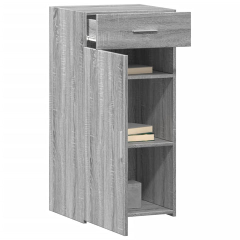 vidaXL Sideboard Grau Sonoma 45x42,5x93 cm Holzwerkstoff