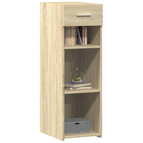 vidaXL Sideboard Sonoma-Eiche 30x42,5x93 cm Holzwerkstoff