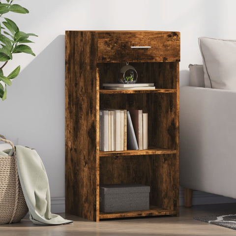 vidaXL Sideboard Räuchereiche 45x42,5x93 cm Holzwerkstoff