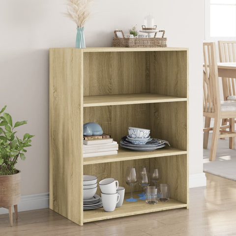 vidaXL Sideboard Sonoma-Eiche 70x41x93 cm Holzwerkstoff