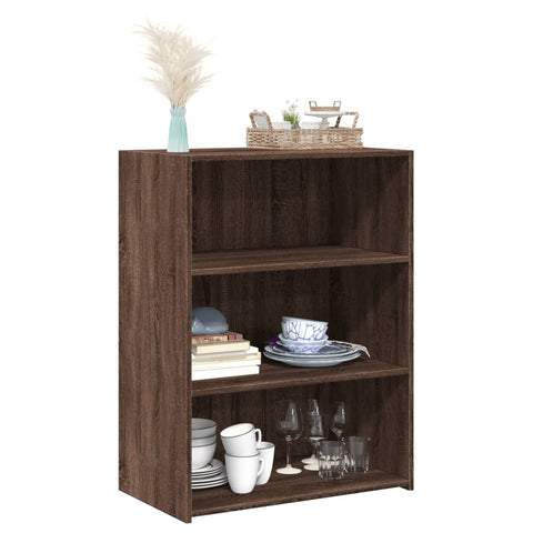 vidaXL Sideboard Braun Eichen-Optik 70x41x93 cm Holzwerkstoff