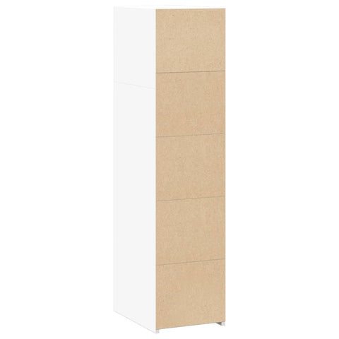 vidaXL Highboard Weiß 30x41x124 cm Holzwerkstoff