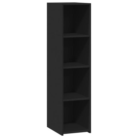 vidaXL Highboard Schwarz 30x41x124 cm Holzwerkstoff