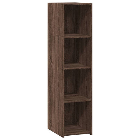 vidaXL Highboard Braun Eichen-Optik 30x41x124 cm Holzwerkstoff