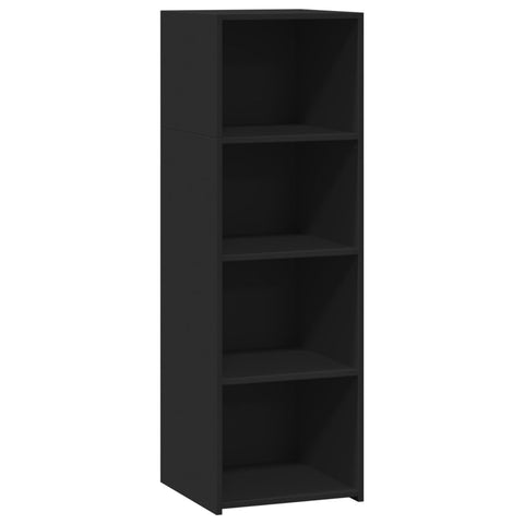 vidaXL Highboard Schwarz 40x41x124 cm Holzwerkstoff