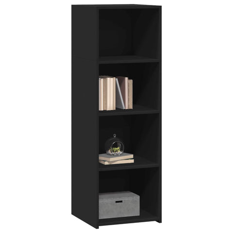 vidaXL Highboard Schwarz 40x41x124 cm Holzwerkstoff