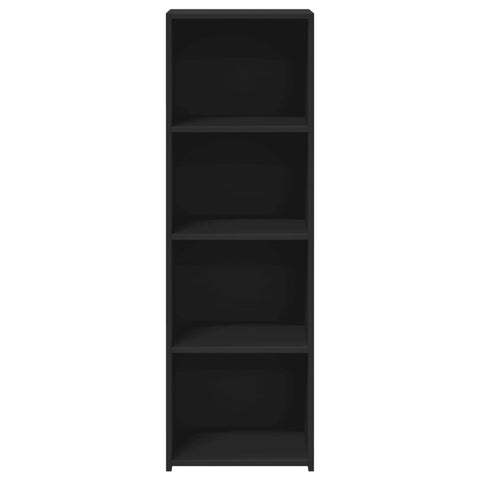 vidaXL Highboard Schwarz 40x41x124 cm Holzwerkstoff