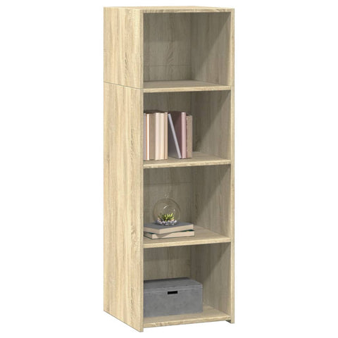 vidaXL Highboard Sonoma-Eiche 40x41x124 cm Holzwerkstoff