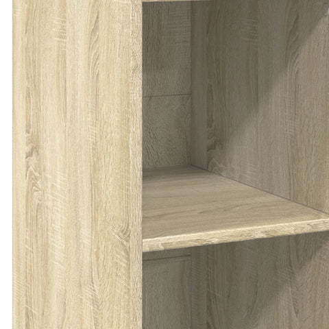 vidaXL Highboard Sonoma-Eiche 40x41x124 cm Holzwerkstoff