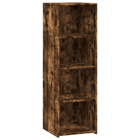 vidaXL Highboard Räuchereiche 40x41x124 cm Holzwerkstoff