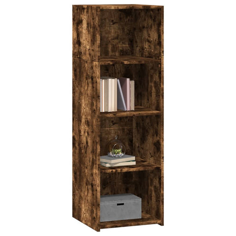 vidaXL Highboard Räuchereiche 40x41x124 cm Holzwerkstoff