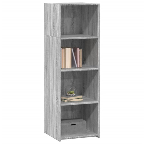 vidaXL Highboard Grau Sonoma 40x41x124 cm Holzwerkstoff