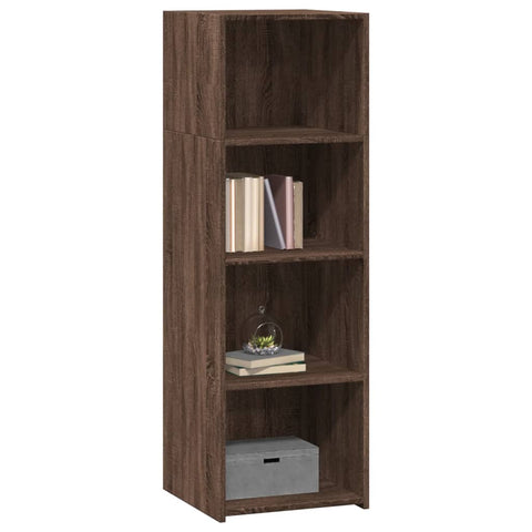 vidaXL Highboard Braun Eichen-Optik 40x41x124 cm Holzwerkstoff