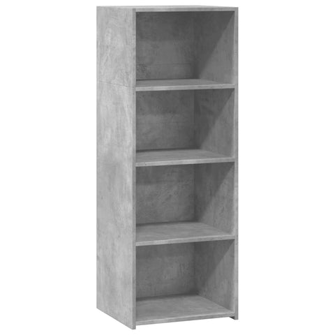 vidaXL Highboard Betongrau 45x41x124 cm Holzwerkstoff