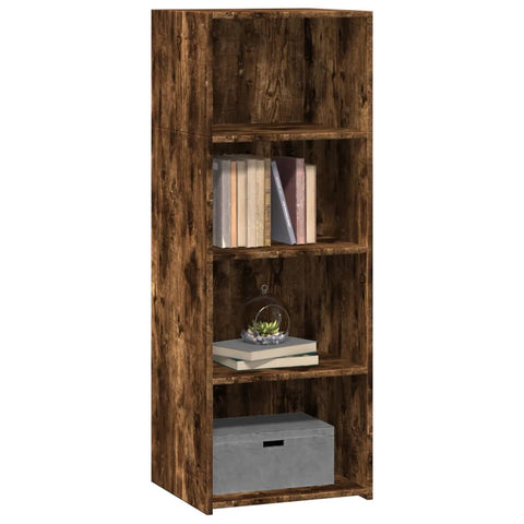 vidaXL Highboard Räuchereiche 45x41x124 cm Holzwerkstoff