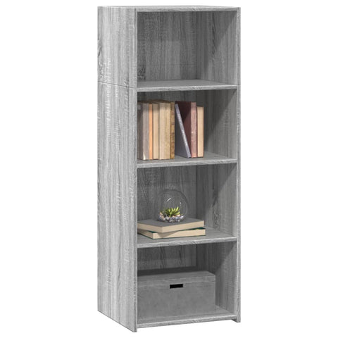 vidaXL Highboard Grau Sonoma 45x41x124 cm Holzwerkstoff