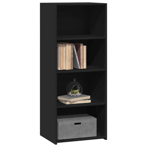 vidaXL Highboard Schwarz 50x41x124 cm Holzwerkstoff