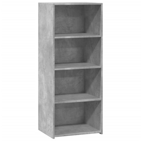 vidaXL Highboard Betongrau 50x41x124 cm Holzwerkstoff