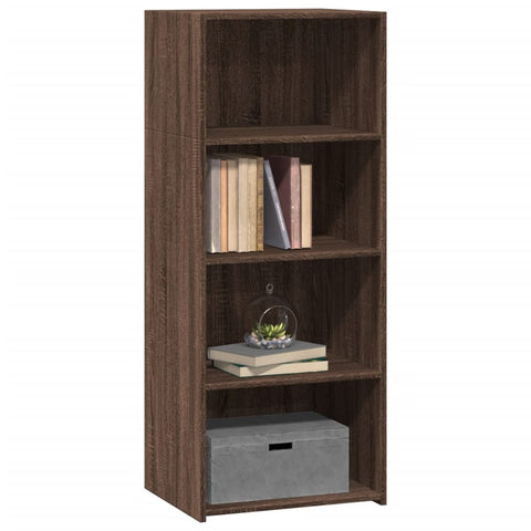 vidaXL Highboard Braun Eichen-Optik 50x41x124 cm Holzwerkstoff