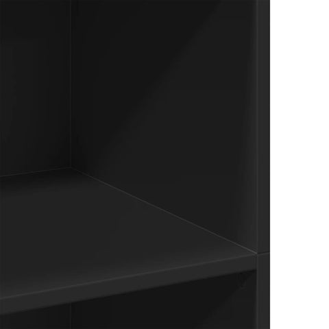 vidaXL Highboard Schwarz 70x41x124 cm Holzwerkstoff