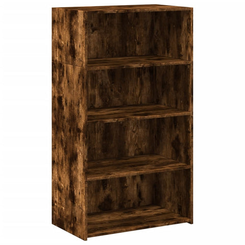 vidaXL Highboard Räuchereiche 70x41x124 cm Holzwerkstoff