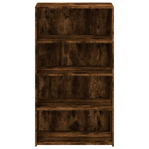 vidaXL Highboard Räuchereiche 70x41x124 cm Holzwerkstoff