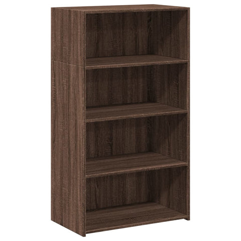 vidaXL Highboard Braun Eichen-Optik 70x41x124 cm Holzwerkstoff