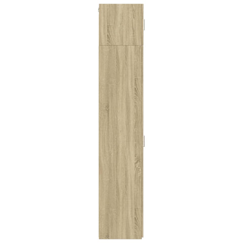 vidaXL Hochschrank Schmal Sonoma-Eiche 30x42,5x225 cm Holzwerkstoff