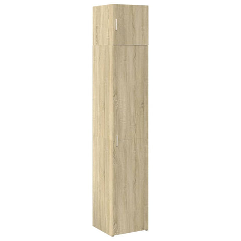 vidaXL Hochschrank Schmal Sonoma-Eiche 40x42,5x225 cm Holzwerkstoff