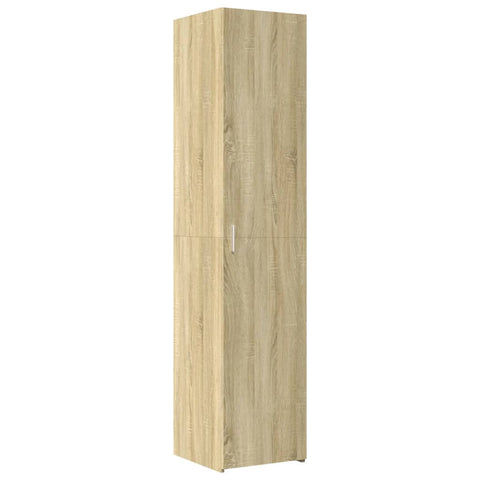 vidaXL Hochschrank Schmal Sonoma-Eiche 40x42,5x225 cm Holzwerkstoff