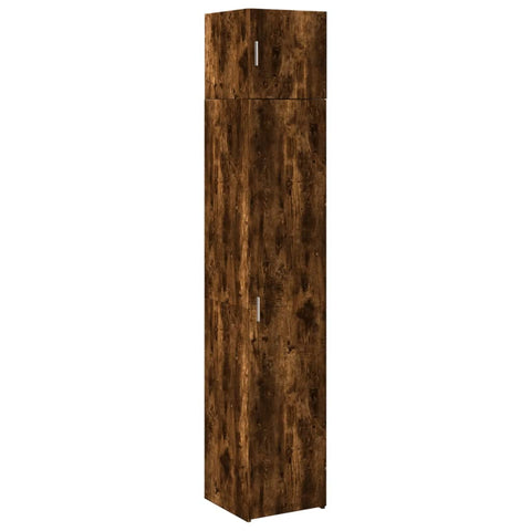 vidaXL Hochschrank Schmal Räuchereiche 40x42,5x225 cm Holzwerkstoff