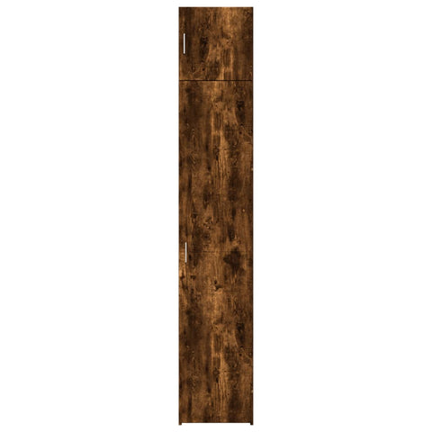 vidaXL Hochschrank Schmal Räuchereiche 40x42,5x225 cm Holzwerkstoff