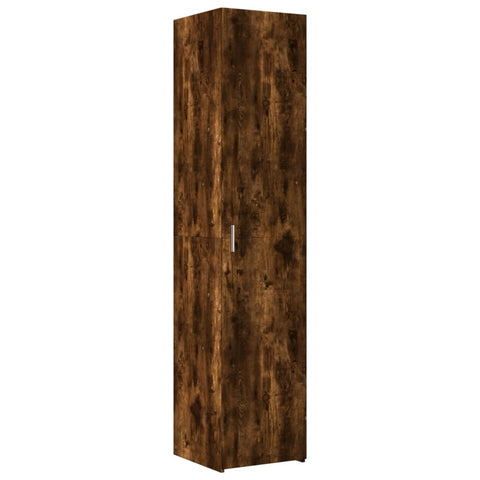 vidaXL Hochschrank Schmal Räuchereiche 40x42,5x225 cm Holzwerkstoff