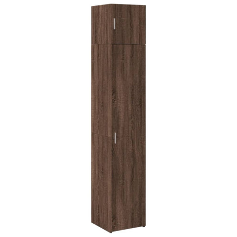 vidaXL Hochschrank Schmal Eichen-Optik 40x42,5x225 cm Holzwerkstoff