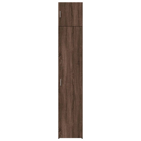 vidaXL Hochschrank Schmal Eichen-Optik 40x42,5x225 cm Holzwerkstoff