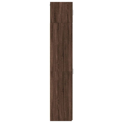 vidaXL Hochschrank Schmal Eichen-Optik 40x42,5x225 cm Holzwerkstoff