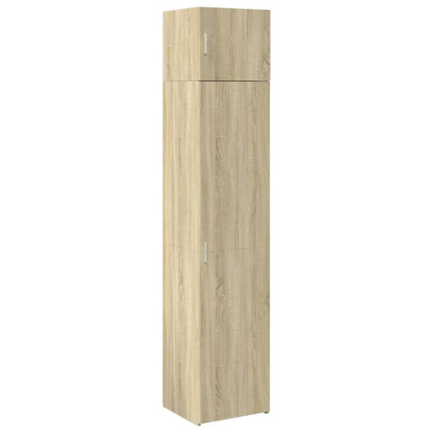 vidaXL Hochschrank Schmal Sonoma-Eiche 45x42,5x225 cm Holzwerkstoff