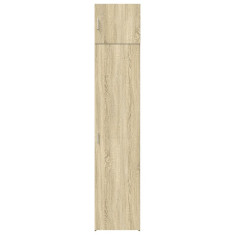 vidaXL Hochschrank Schmal Sonoma-Eiche 45x42,5x225 cm Holzwerkstoff