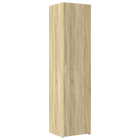 vidaXL Hochschrank Schmal Sonoma-Eiche 45x42,5x225 cm Holzwerkstoff