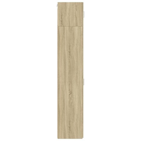 vidaXL Hochschrank Schmal Sonoma-Eiche 45x42,5x225 cm Holzwerkstoff