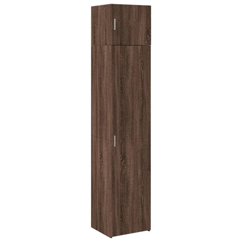 vidaXL Hochschrank Schmal Eichen-Optik 45x42,5x225 cm Holzwerkstoff